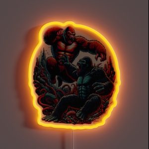 King Kong S Legendary Monster Duel RGB Neon Sign