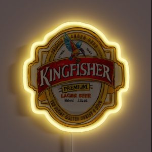 Kingfisher Lager POP RGB Neon Sign