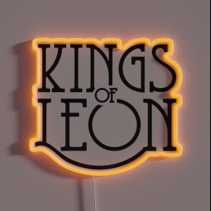 Kings Of Leon Logo RGB Neon Sign