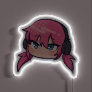 Kirino Ranmaru Headphones RGB Neon Sign
