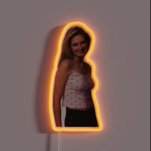 Kirsten Dunst Y2K RGB Neon Sign