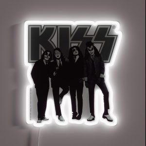 Kiss The Band RGB Neon Sign