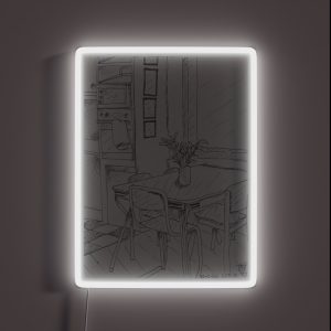 Kitchen Sketch RGB Neon Sign