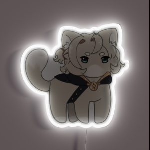 Kitten Albedo RGB Neon Sign
