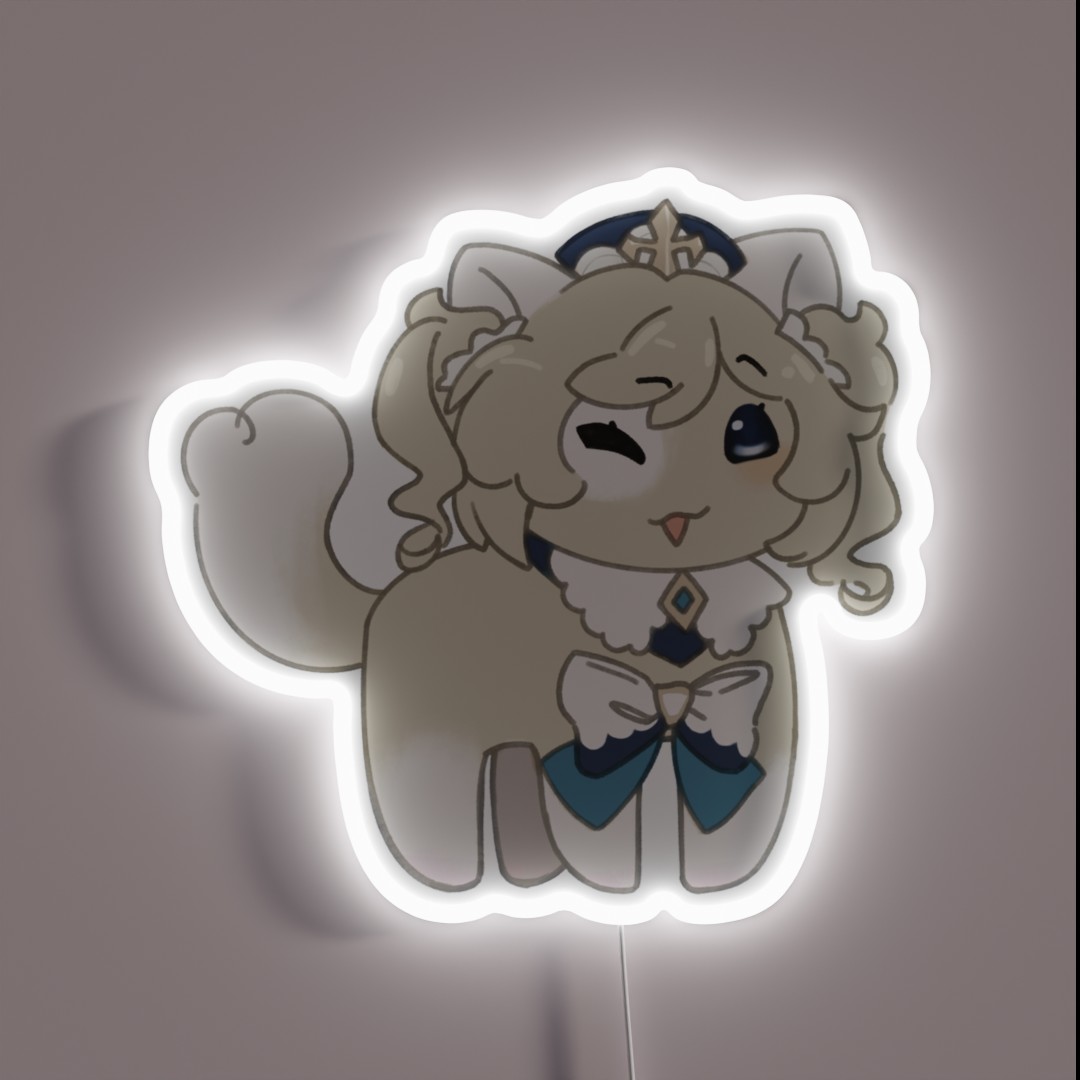 Kitten Barbara RGB Neon Sign Kitten Barbara RGB Neon Sign