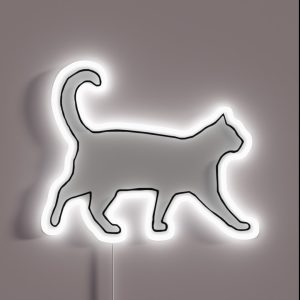 Kitty Cat Meow Friends Outline RGB Neon Sign Kitty Cat Meow Friends Outline RGB Neon Sign