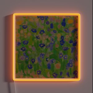 Klimt Flower Field RGB Neon Sign Klimt Flower Field RGB Neon Sign