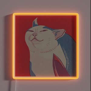 Knife Cat RGB Neon Sign Knife Cat RGB Neon Sign