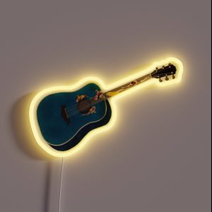Koi Fish Guitar Speak Now RGB Neon Sign