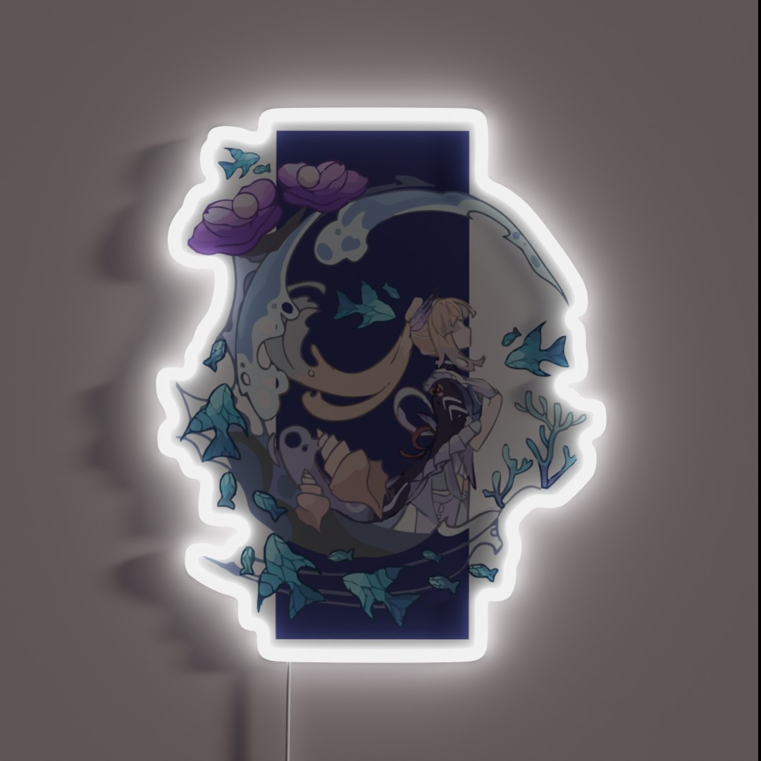 Kokomi Genshin Impact RGB Neon Sign Kokomi Genshin Impact RGB Neon Sign