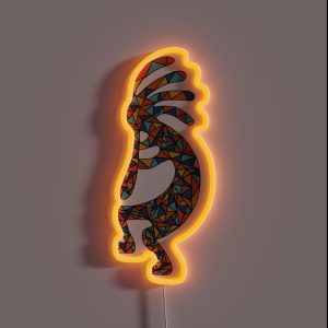 Kokopelli RGB Neon Sign