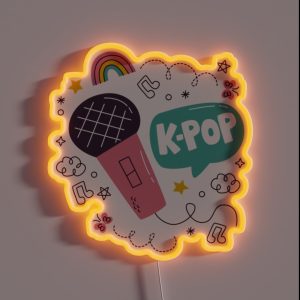 Korean K Pop RGB Neon Sign