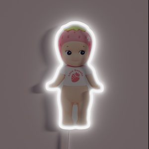 Korean Strawberry Sonny Angel RGB Neon Sign