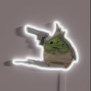 Korok Gun RGB Neon Sign