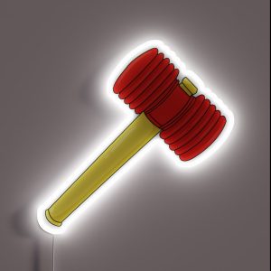 KPOP Hammer Penalty RGB Neon Sign KPOP Hammer Penalty RGB Neon Sign