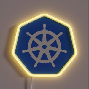 Kubernetes Logo RGB Neon Sign Kubernetes Logo RGB Neon Sign