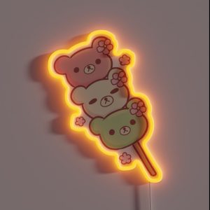 Kuma Dango RGB Neon Sign