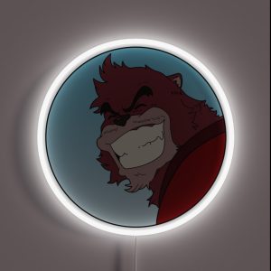 Kumatetsu From The Boy And The Beast RGB Neon Sign Kumatetsu From The Boy And The Beast RGB Neon Sign