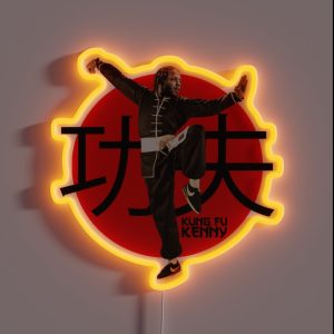 Kung Fu Kenny Kendrick Lamar RGB Neon Sign Kung Fu Kenny Kendrick Lamar RGB Neon Sign