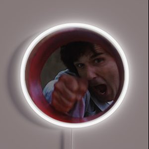 Kung Pow The Chosen One Might RGB Neon Sign