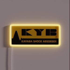 KYB Vintage Kayaba Shock Superbike Race RGB Neon Sign