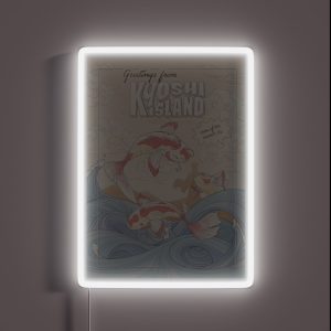 Kyoshi Island Travel Poster RGB Neon Sign