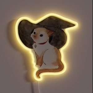 La Chatte Sorciere RGB Neon Sign