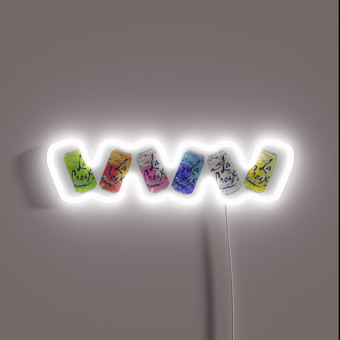 La Croix RGB Neon Sign La Croix RGB Neon Sign
