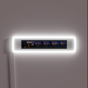 La La Land Film Reel A Lovely Night RGB Neon Sign