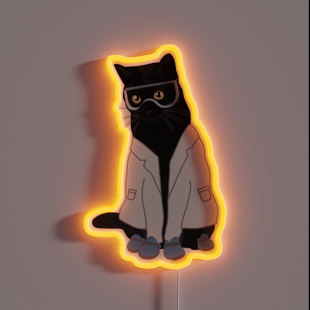 Lab Cat RGB Neon Sign Lab Cat RGB Neon Sign