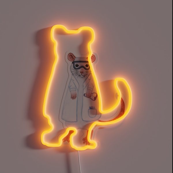 Lab Rat RGB Neon Sign