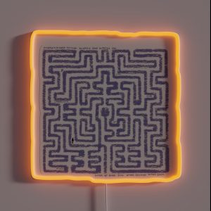 Labyrinth RGB Neon Sign