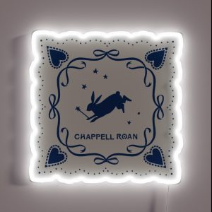 Lace Blue Chappell Roan Wand And A Rabbit RGB Neon Sign Lace Blue Chappell Roan Wand And A Rabbit RGB Neon Sign