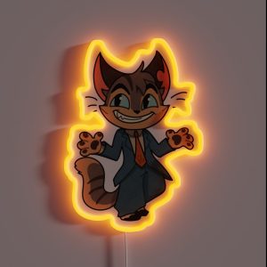 Lackadaisy Rocky RGB Neon Sign