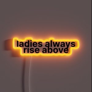 Ladies Always Rise Above Vigilante Shit Lyrics Taylor Swift RGB Neon Sign Ladies Always Rise Above Vigilante Shit Lyrics Taylor Swift RGB Neon Sign