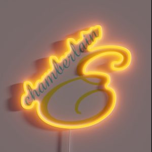 Ladies Emma Chamberlain Youtube Vlogger RGB Neon Sign