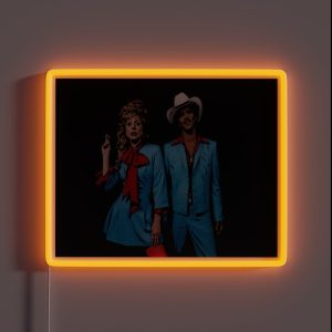 Lady Gaga And Bruno Mars Die With A Smile RGB Neon Sign Lady Gaga And Bruno Mars Die With A Smile RGB Neon Sign