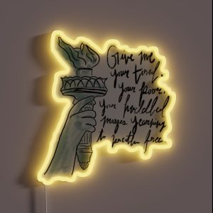 Lady Liberty S Promise RGB Neon Sign