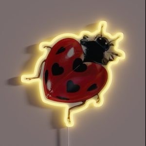 Lady Love Bug RGB Neon Sign Lady Love Bug RGB Neon Sign