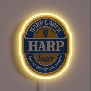 Lager Harp RGB Neon Sign