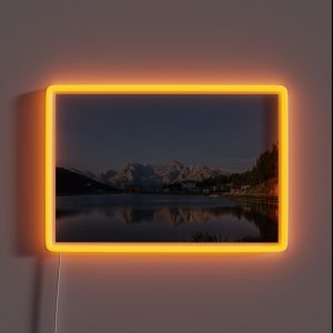Lake Of Misurina RGB Neon Sign Lake Of Misurina RGB Neon Sign