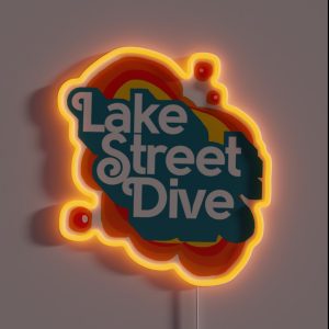 Lake Street Dive Retro RGB Neon Sign Lake Street Dive Retro RGB Neon Sign