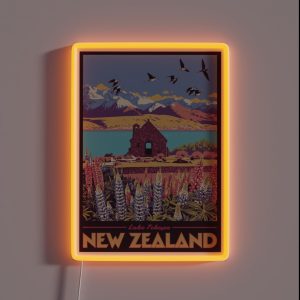 Lake Tekapo RGB Neon Sign