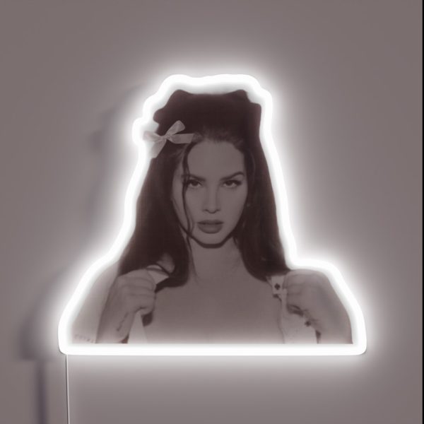 Lana Del Rey Ocean Boulevard RGB Neon Sign