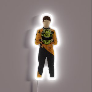 Lando 2024 Season RGB Neon Sign Lando 2024 Season RGB Neon Sign