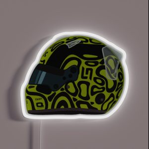 Lando Norris 2024 Helmet RGB Neon Sign