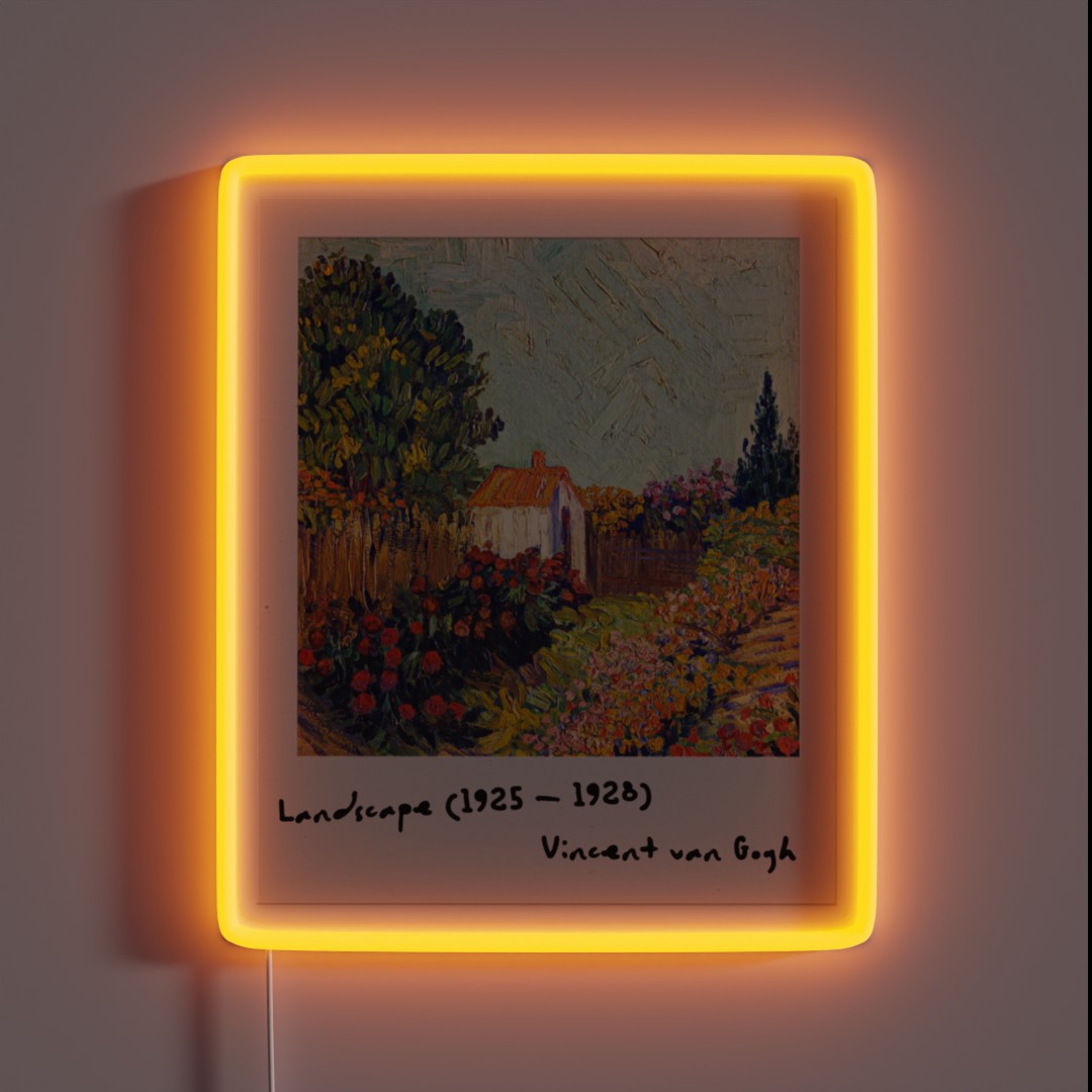 Landscape 1925 1928 RGB Neon Sign Landscape 1925 1928 RGB Neon Sign