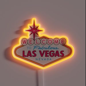 Las Vegas RGB Neon Sign Las Vegas RGB Neon Sign