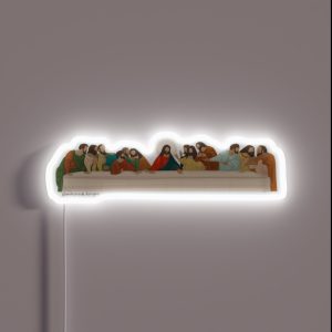Last Supper RGB Neon Sign