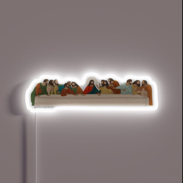 Last Supper RGB Neon Sign
